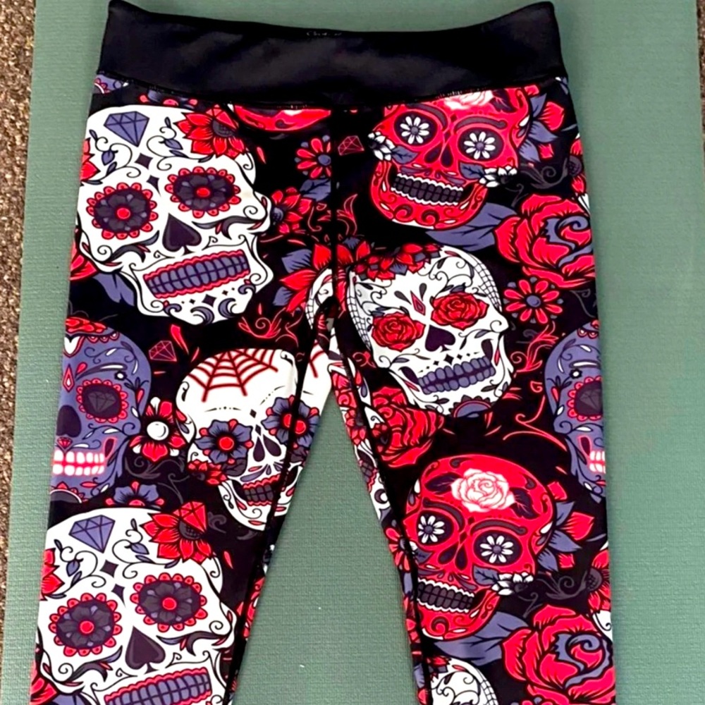 CVG SKULL LEGGINGS